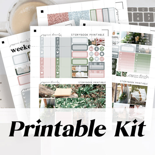 Storybook Printable Sticker Kit (Download)
