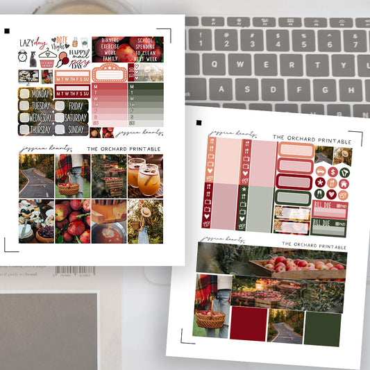 The Orchard Printable Sticker Kit (Download)