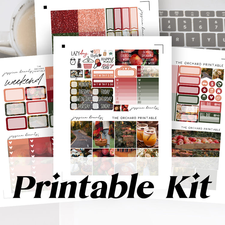 The Orchard Printable Sticker Kit (Download)