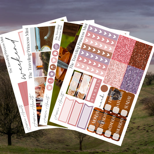 The Traveling Princess MINI Sticker Kit