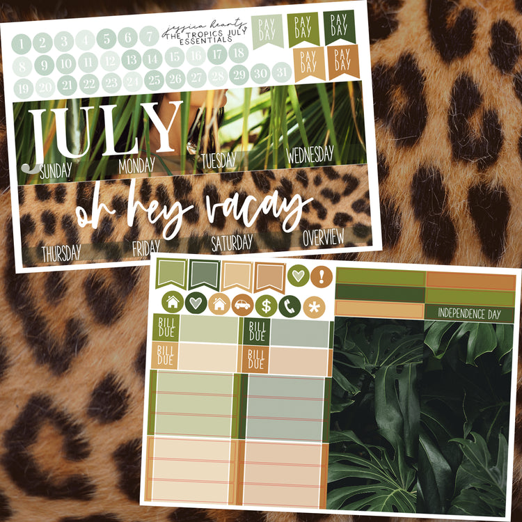 The Tropics July 2022 ESSENTIALS Monthly Kit
