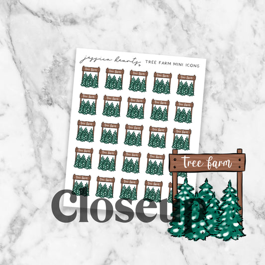 Tree Farm Mini Icons