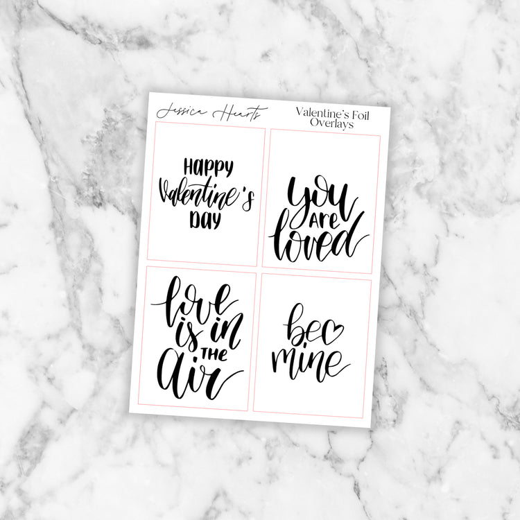 Valentine's Day Foil Quotes
