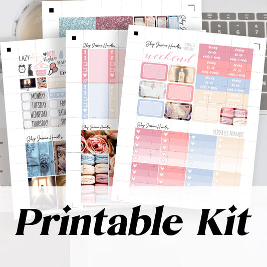Versailles Printable Sticker Kit (Download)