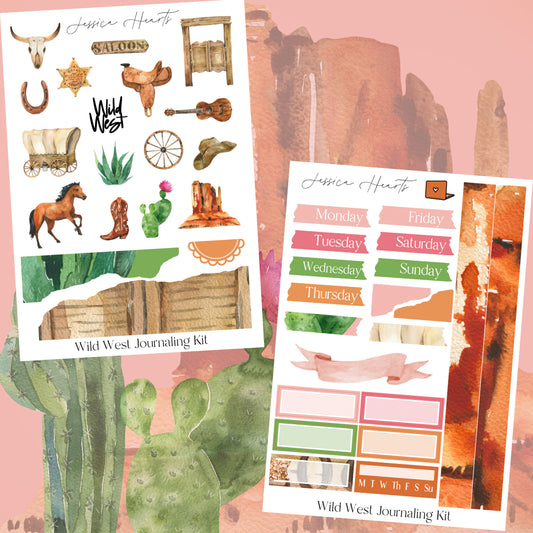 Wild West Journaling Kit