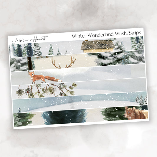 Winter Wonderland Washi Strips