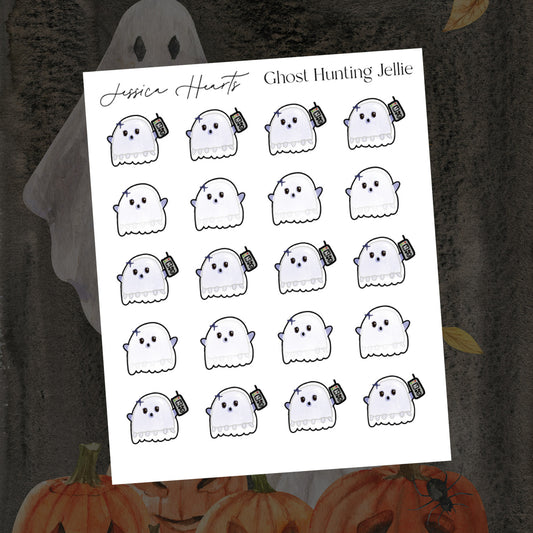 Ghost Hunting Jellie Sticker Sheet