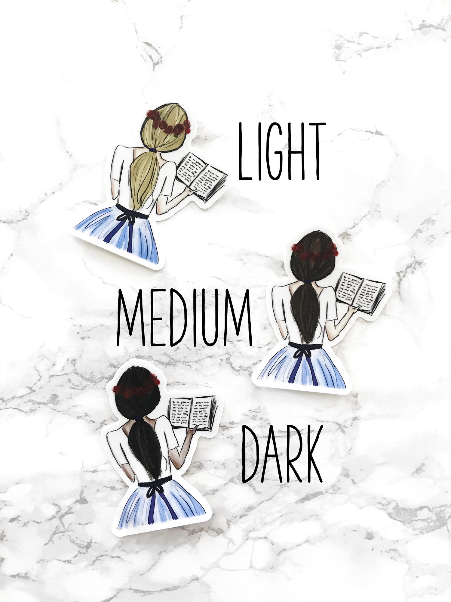 Belle Vinyl Stickers / SJH Exclusive