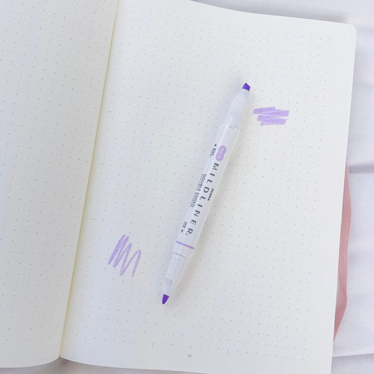 Mildliner Double-Ended Highlighter Pens (Individual) - Jessica Hearts