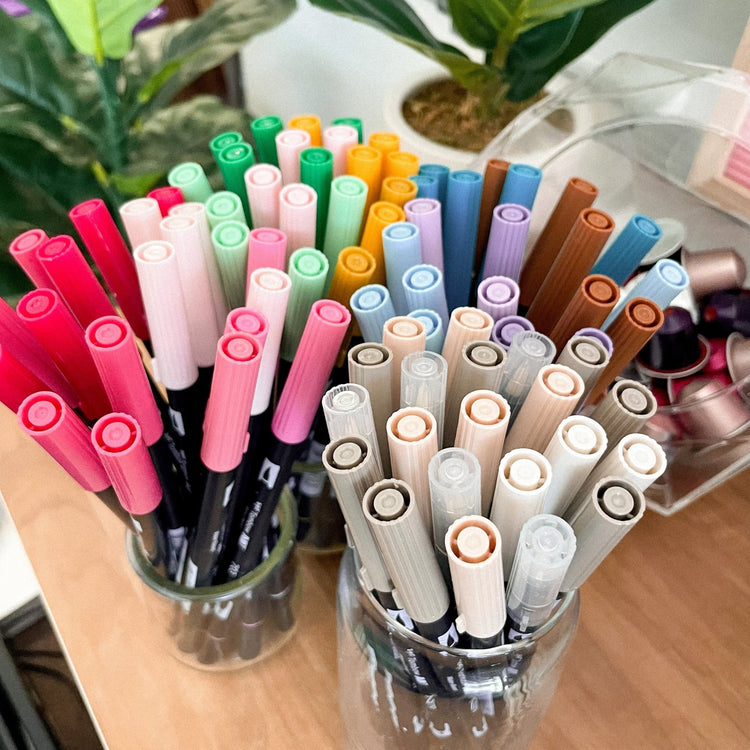Tombow Dual Brush Pen (Individual) - Jessica Hearts