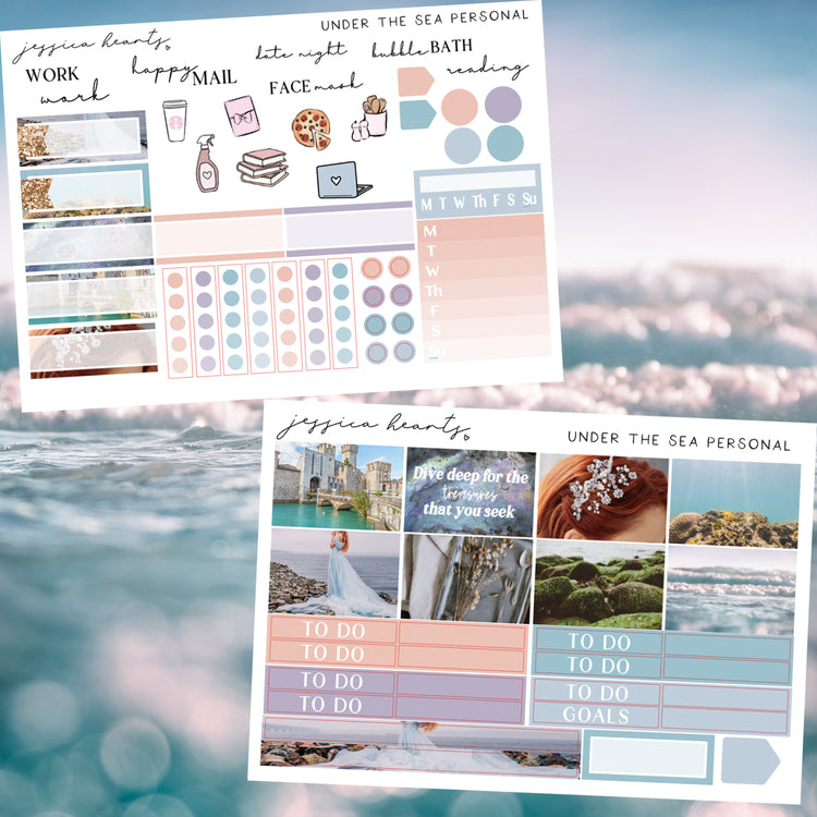 Under the Sea Personal Sticker Kit
