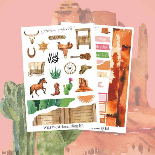 Wild West Journaling Kit